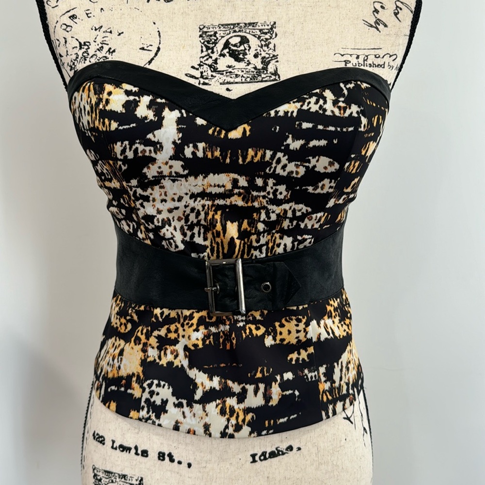 Corset like top